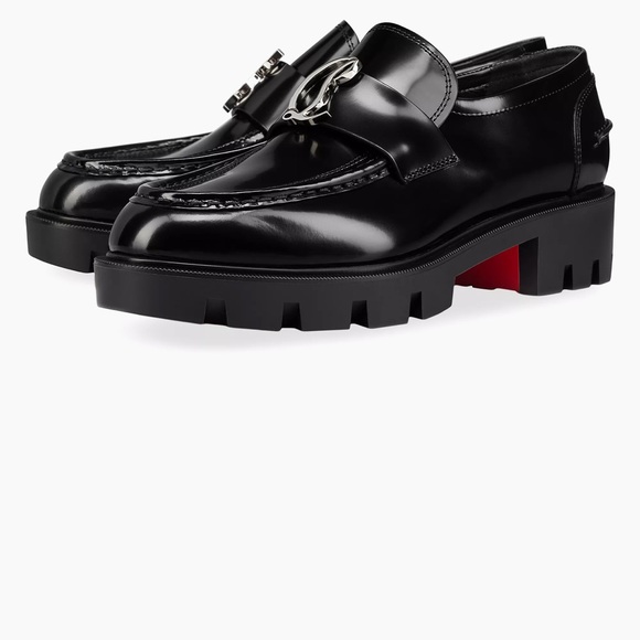 Christian Louboutin Leather Loafers - Picture 6 of 8